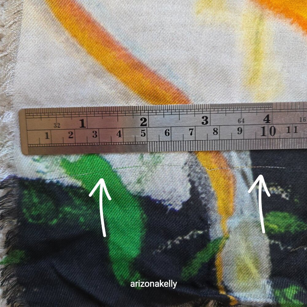 NWT Jane Carr for Hauser & Wirth Scarf Artist Uman Hell in Heels - Picture 6 of 11